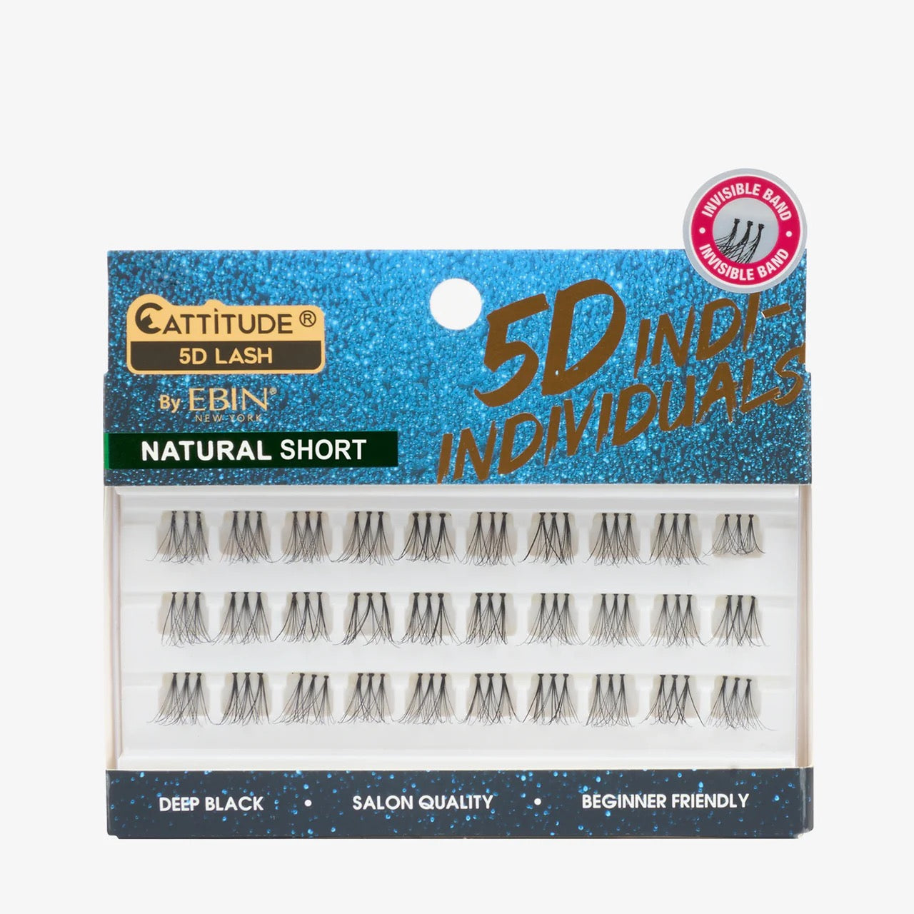 EBIN Cattitude 5D Indi-Individual Lash- Natural Short