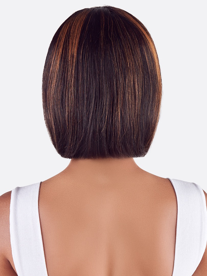 Maestro Wide Lace Part Straight Bob 10″ Human Hair Wig
