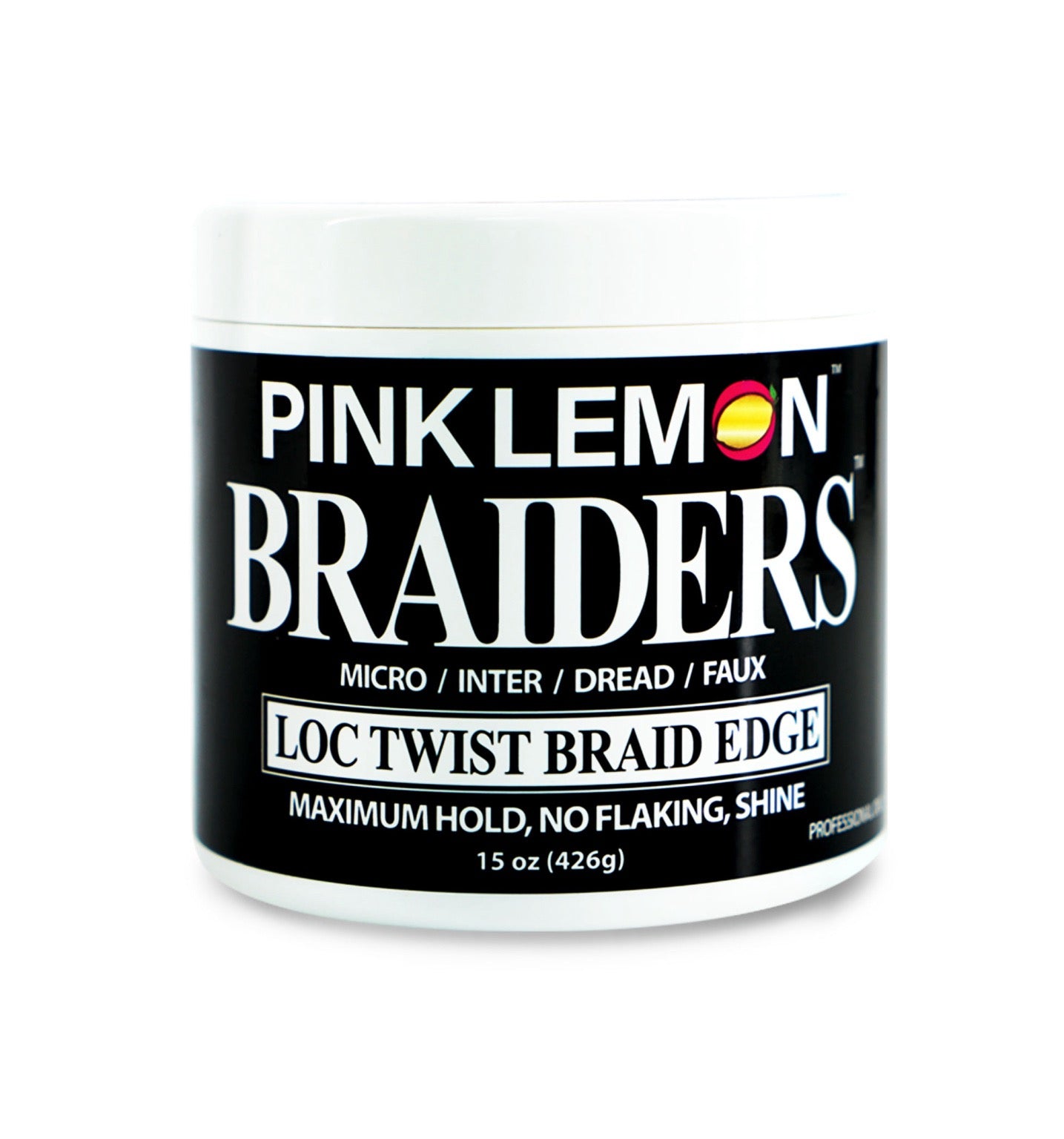 Pink Lemon Braiders Gel (Black)