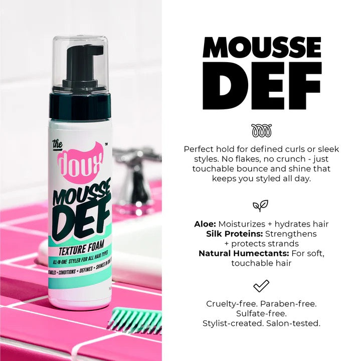 The Doux Mousse Def Texture Foam 7 oz