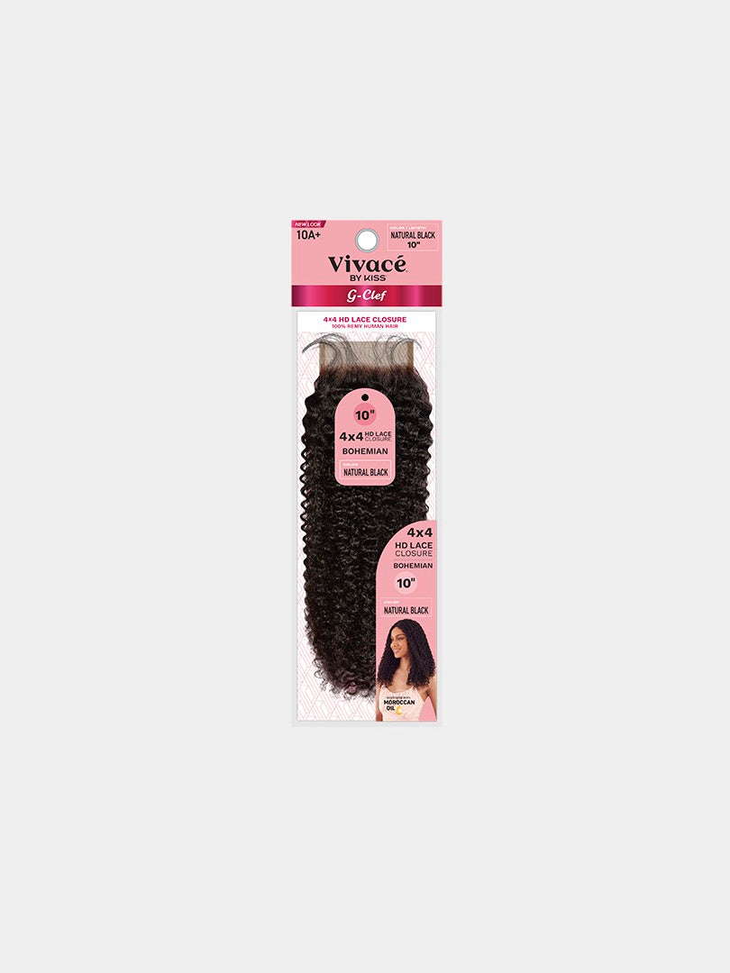 Vivace G CLEF 4X4 Lace Closure Bohemian Curl