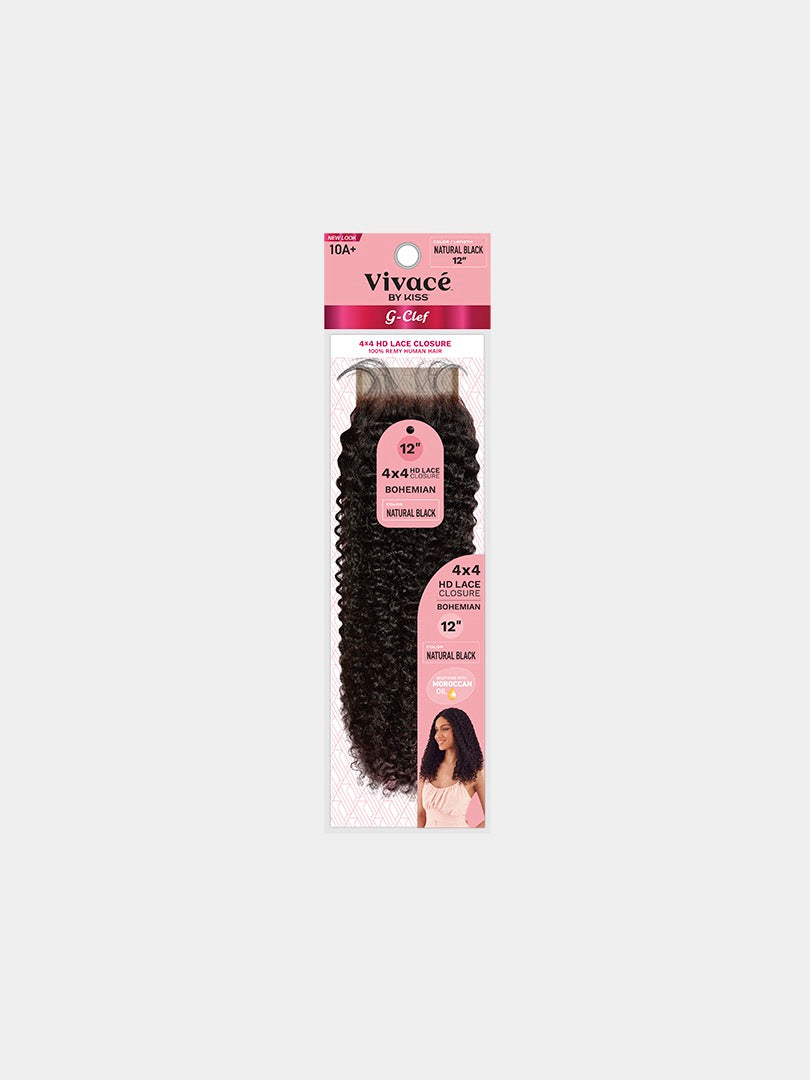 Vivace G CLEF 4X4 Lace Closure Bohemian Curl