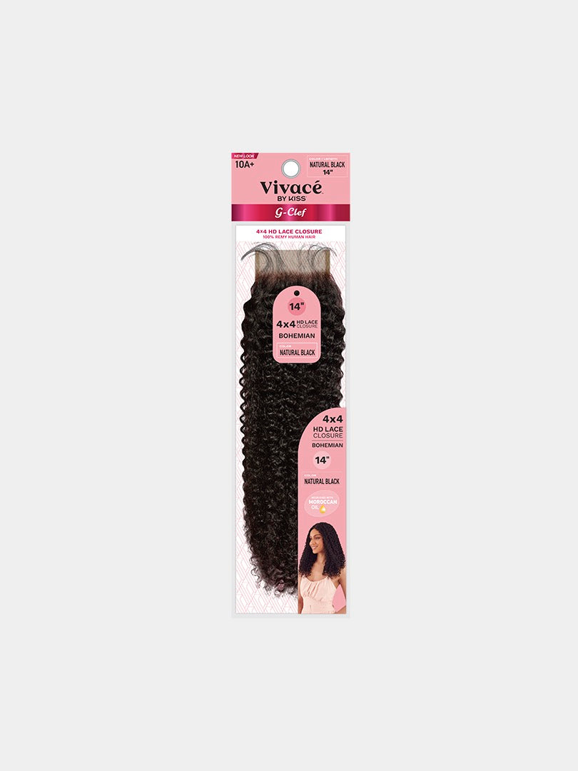 Vivace G CLEF 4X4 Lace Closure Bohemian Curl