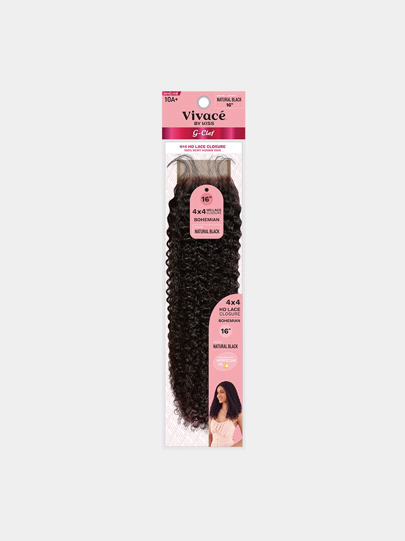 Vivace G CLEF 4X4 Lace Closure Bohemian Curl
