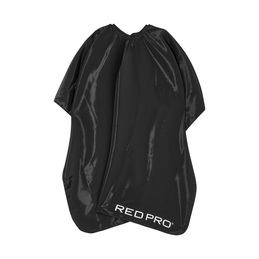 RED PRO Professional Barber Cape - Black