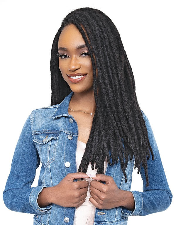 Janet Loc & Roll Human Hair Locs
