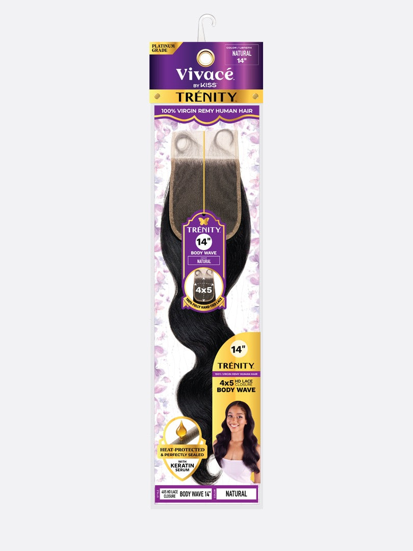 Vivace Trenity 4X5 Closure Body Wave