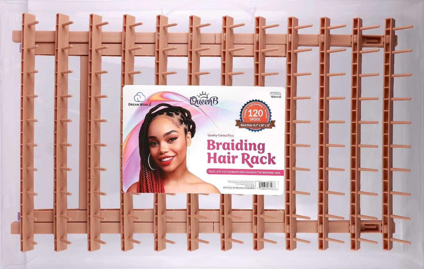 Dream Braiding Hair Rack Organizer -Large
