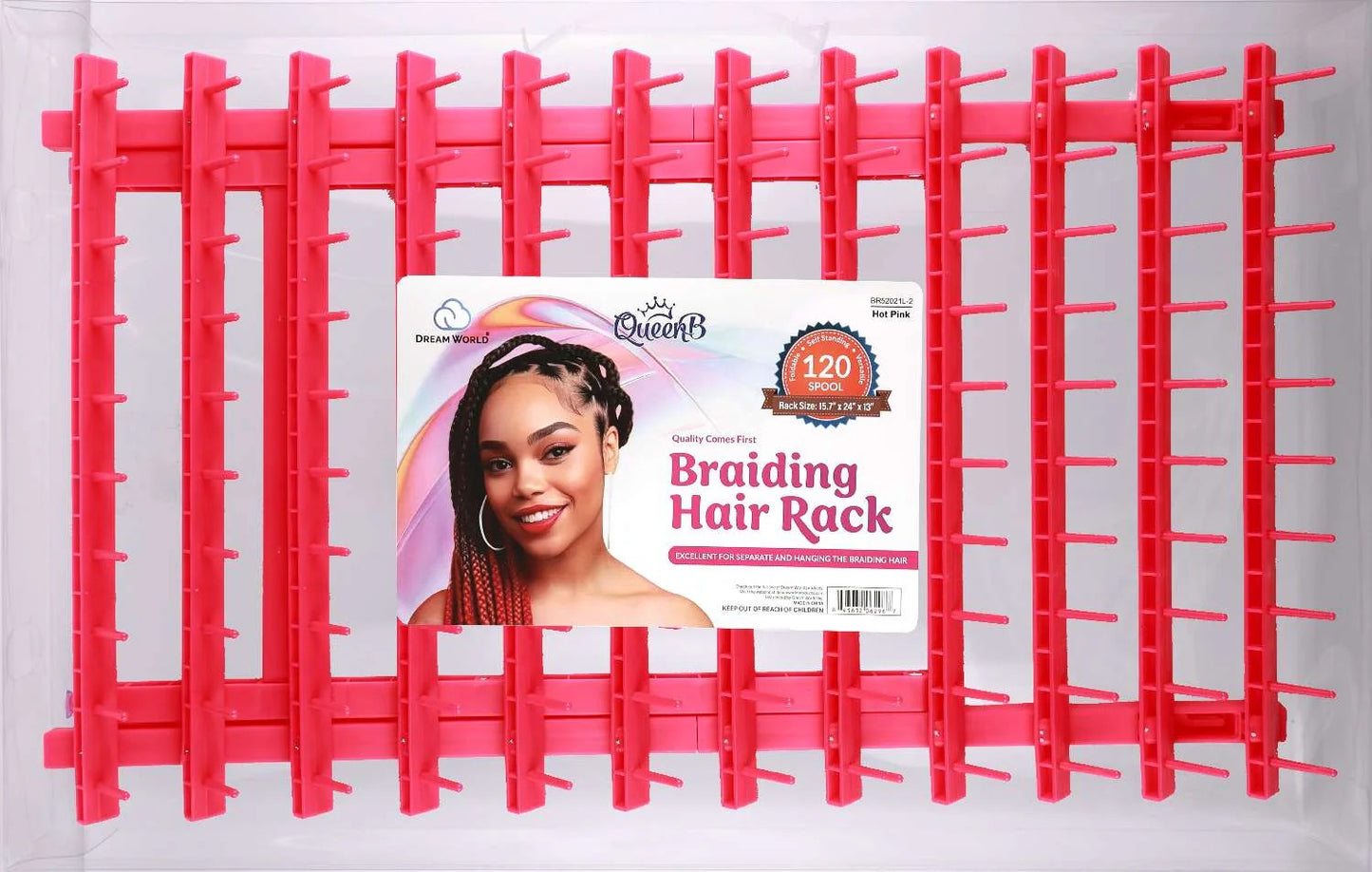 Dream Braiding Hair Rack Organizer -Large
