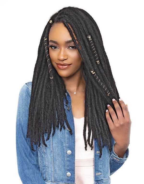 Janet Loc & Roll Human Hair Locs