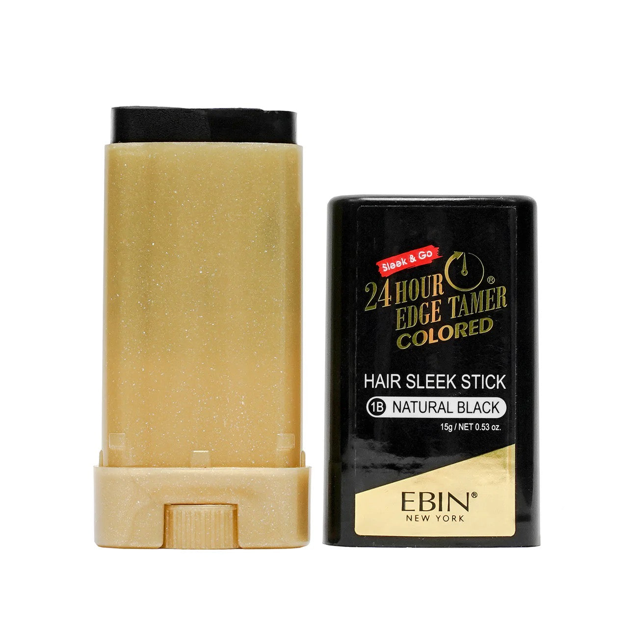 EBIN 24 Hour Colored Sleek Stick Natural Black 0.5 oz