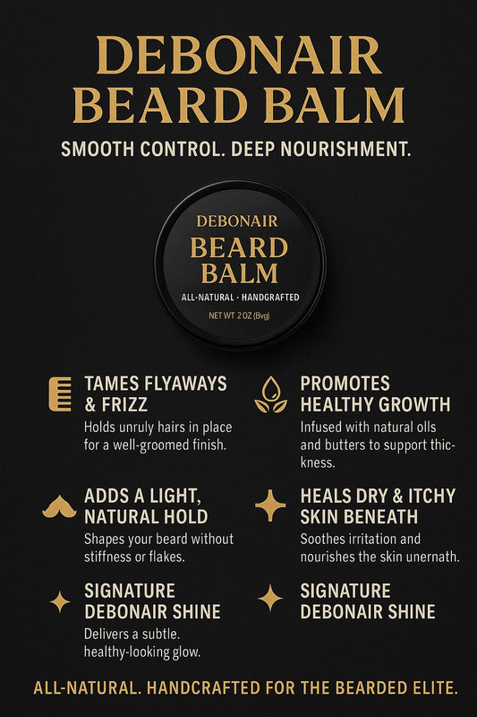Debonair Beard Balm - Shave and a Haircut 4 oz