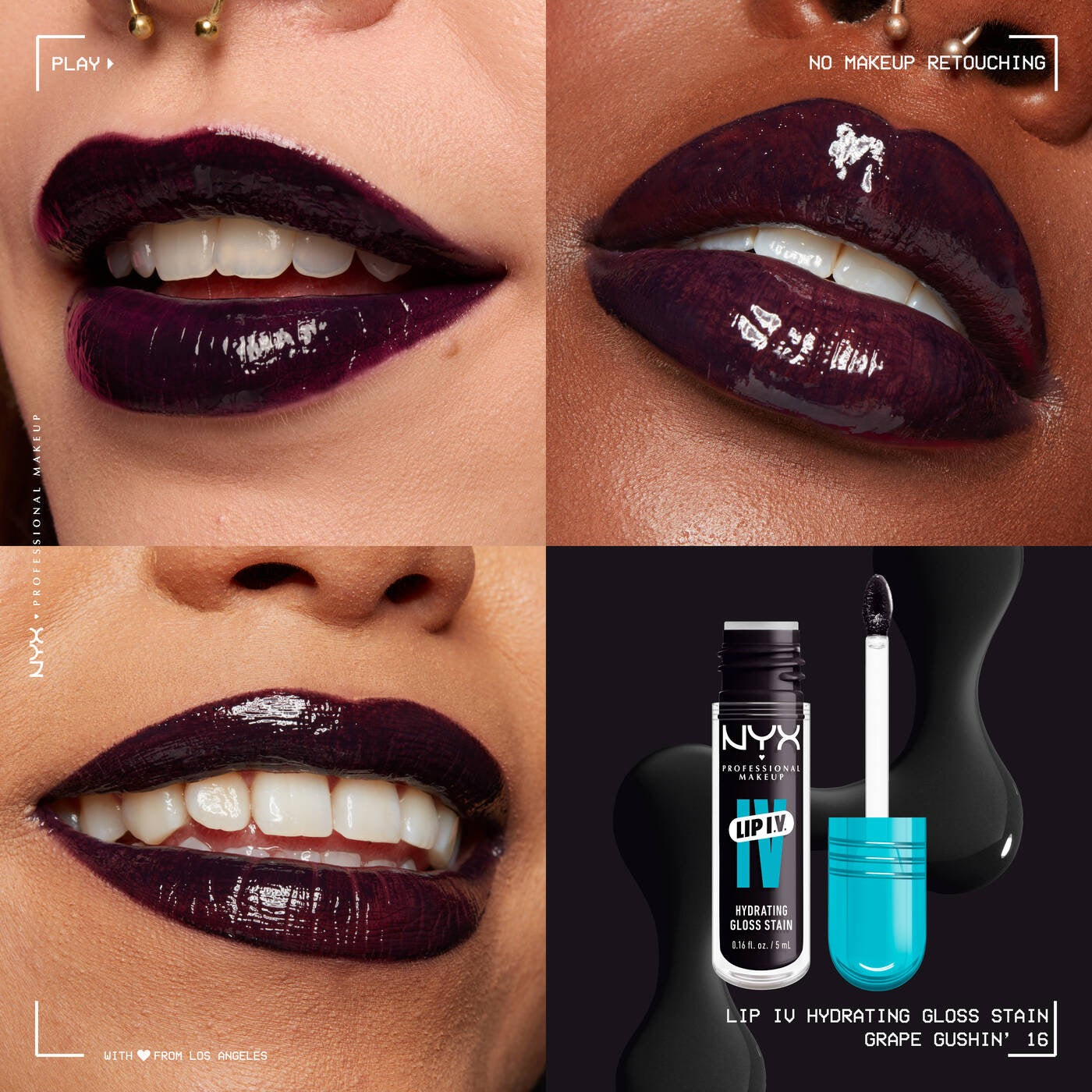 NYX Lip I.V. Hydrating Lip Gloss Stain