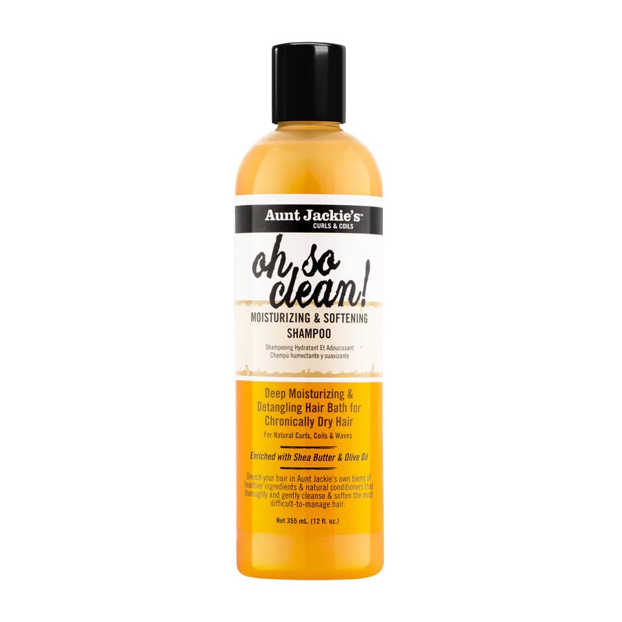 Aunt Jackie's Oh So Clean Moisturizing & Softening Shampoo 12oz
