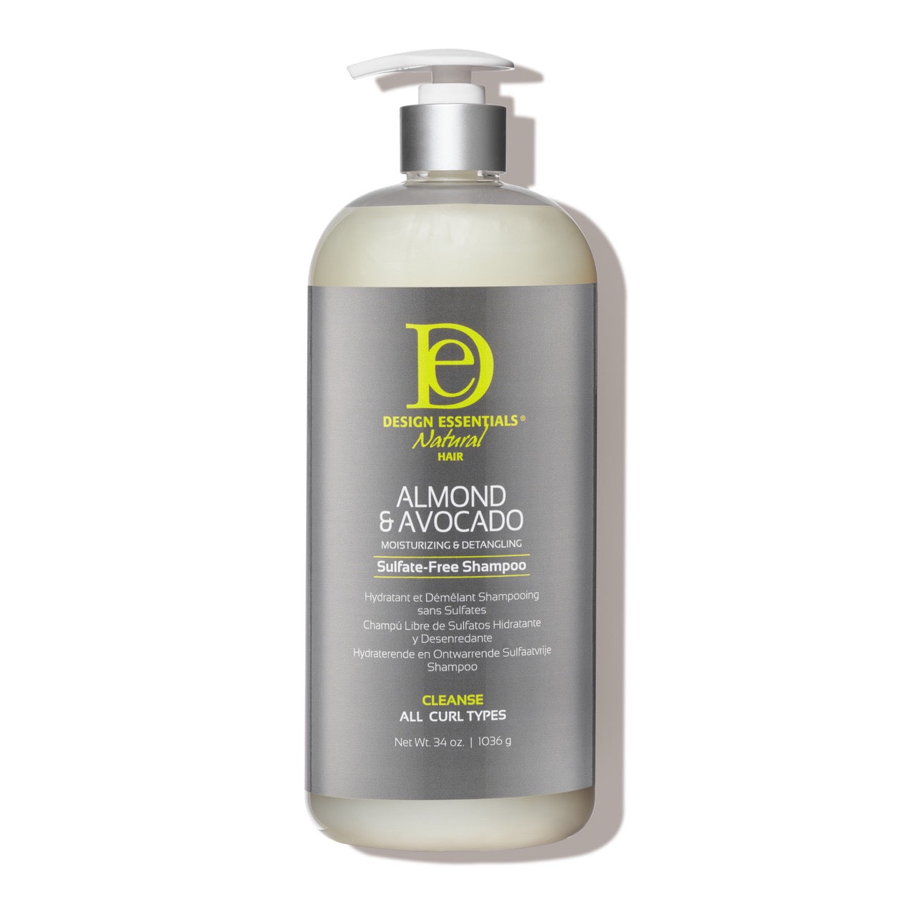 Design Essentials Almond & Avocado Sulfate Free Shampoo