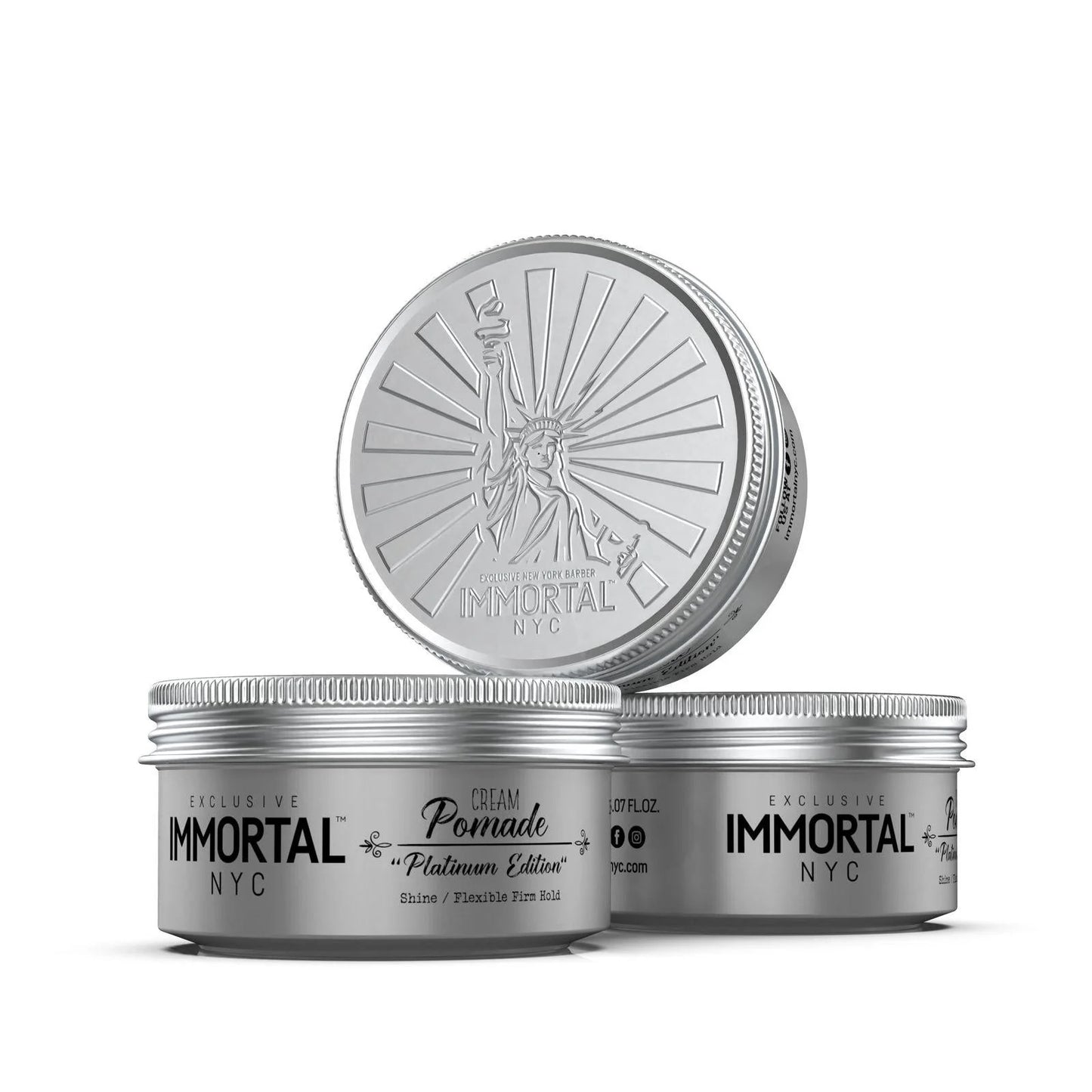 Immortal Cream Pomade "Platinum Edition" 5.07 oz