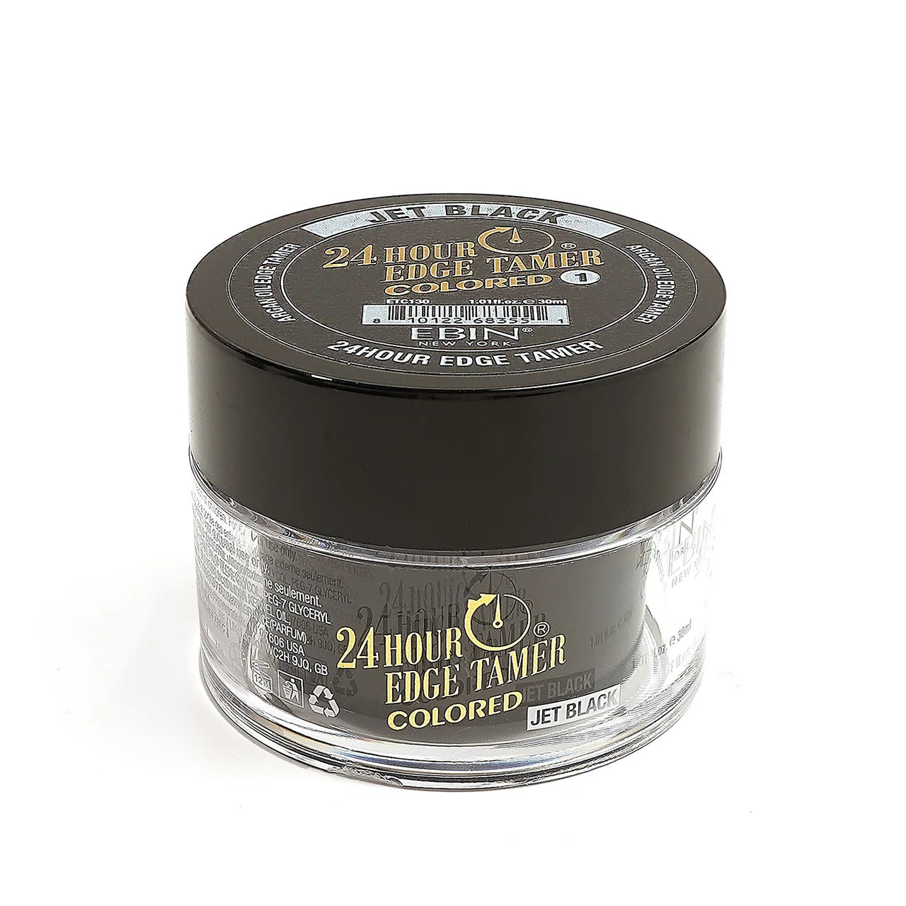 EBIN 24 Hour Colored Edge Tamer 1 oz - Jet Black