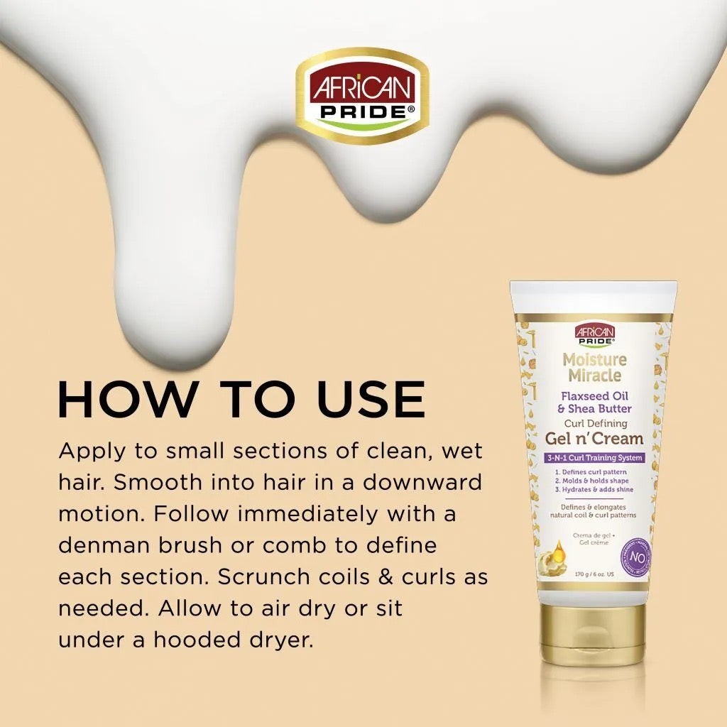 African Pride Moisture Gel N' Cream