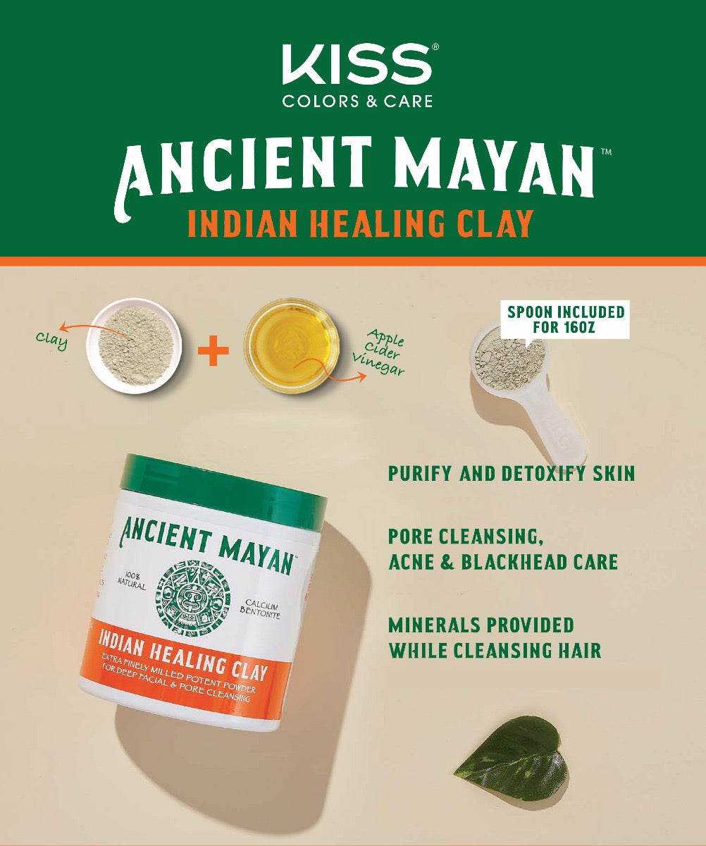 Ancient Mayan Indian Clay 8 oz