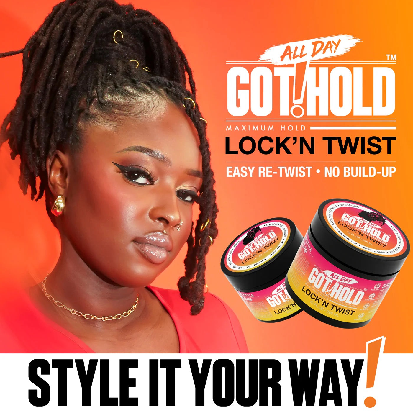 All Day Got Hold Lock'N Twist 5 oz