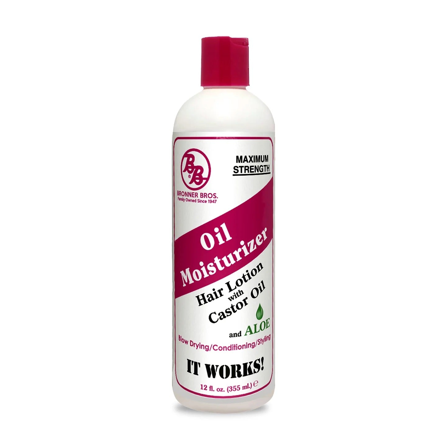 Bronner Brothers Oil Moisturizer Hair Lotion 12 oz