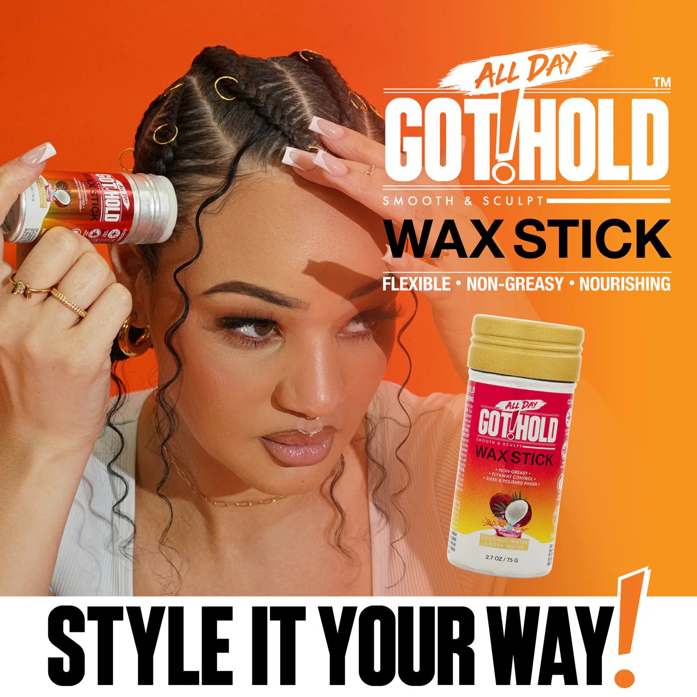 All Day Got Hold Wax Stick 2.7 oz