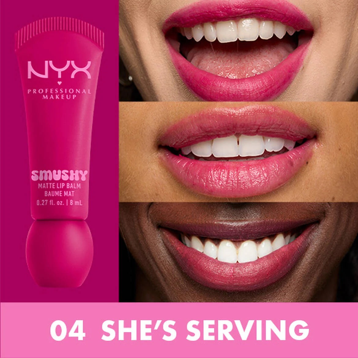 NYX Smushy Matte Lip Balm