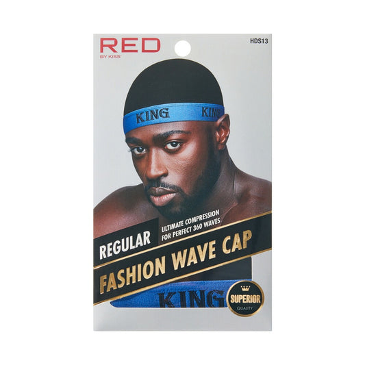 RED Fashion Wave Cap Regular King - Blue