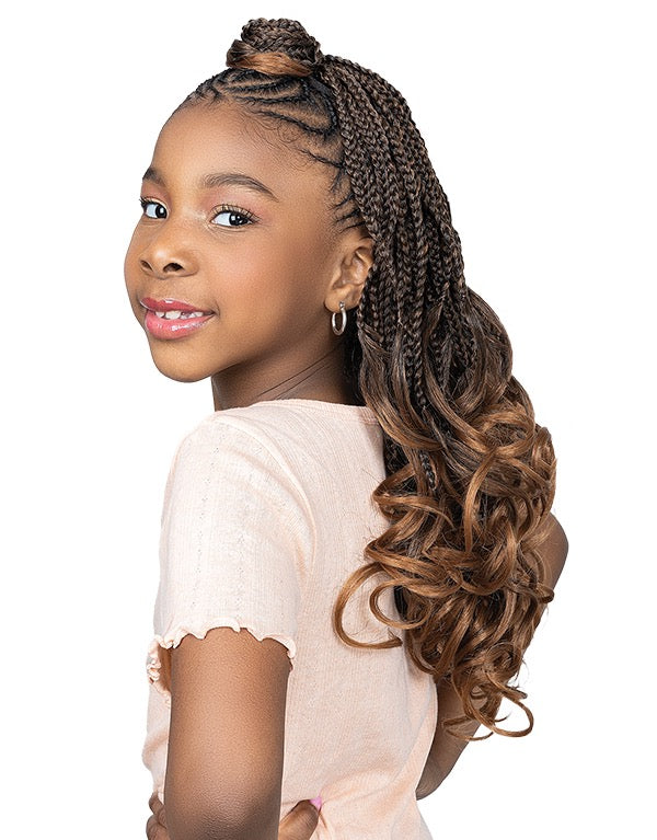 Janet 3X Teeny Pre Stretched French Curl 32"