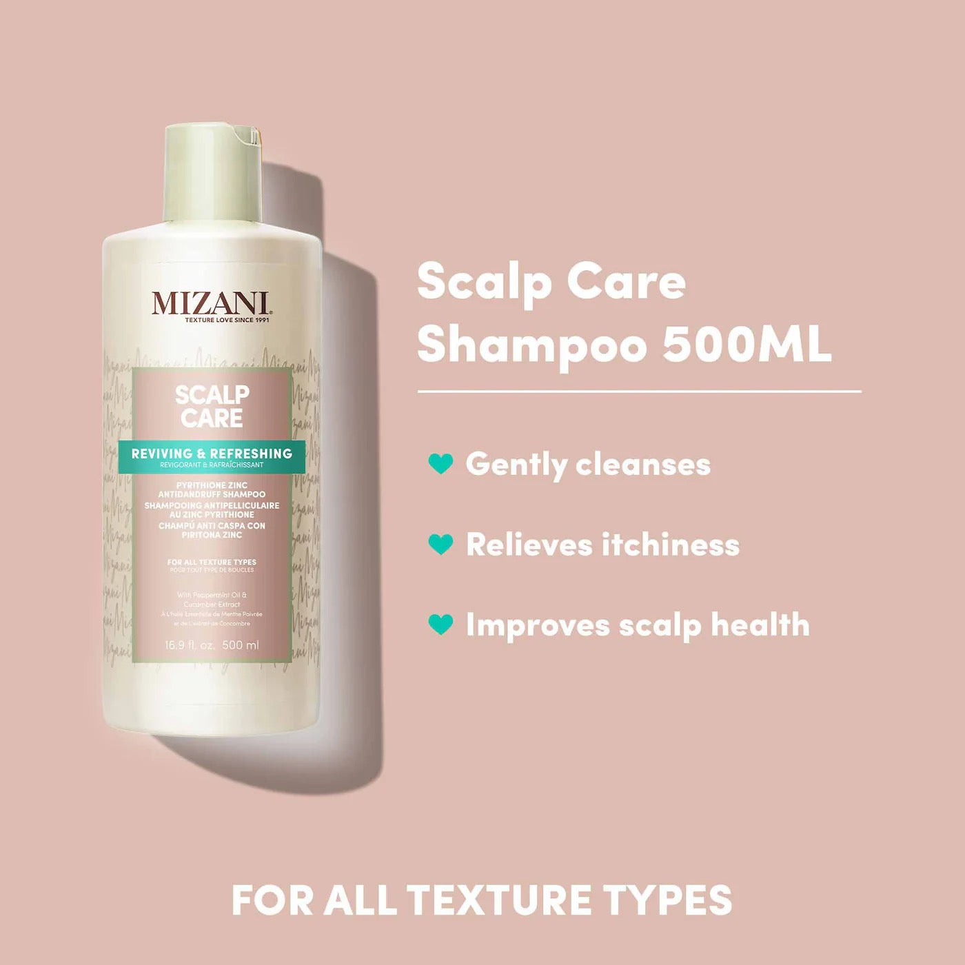 Mizani Scalp Care Shampoo Anti-Dandruff Shampoo 16.9oz