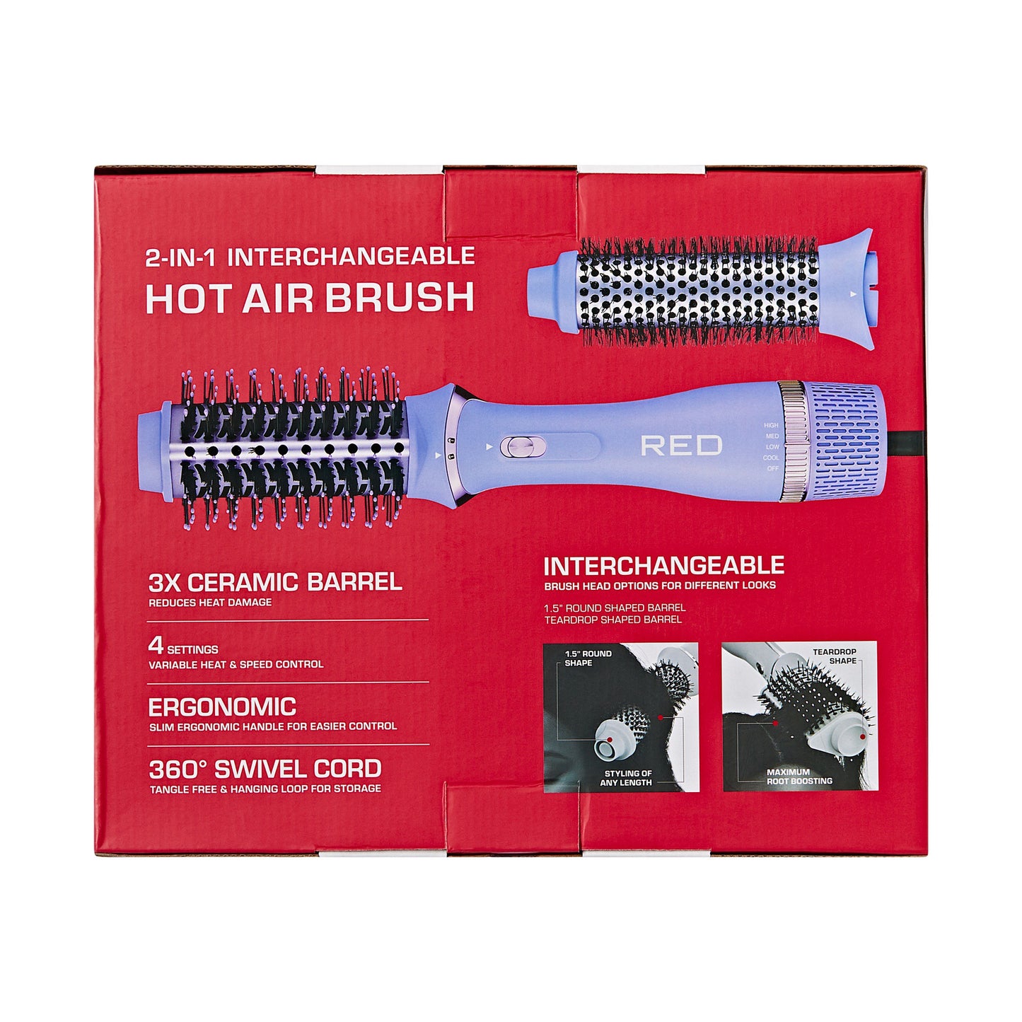 RED Hot Air Brush