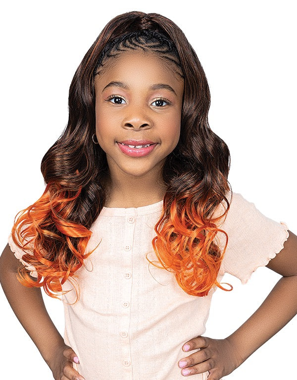 Janet 3X Teeny Pre Stretched French Curl 32"