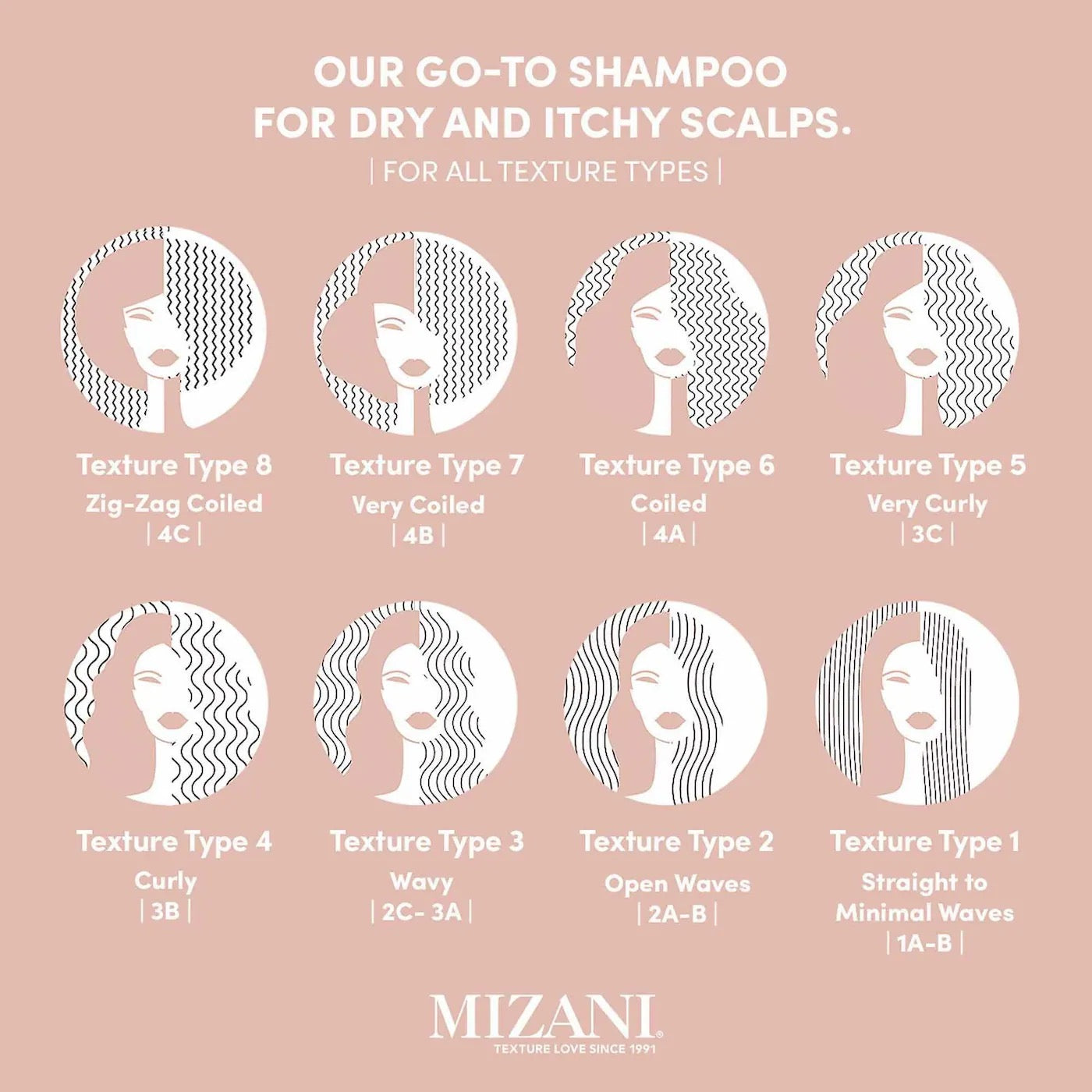 Mizani Scalp Care Shampoo Anti-Dandruff Shampoo 16.9oz