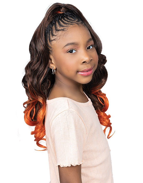 Janet 3X Teeny Pre Stretched French Curl 32"