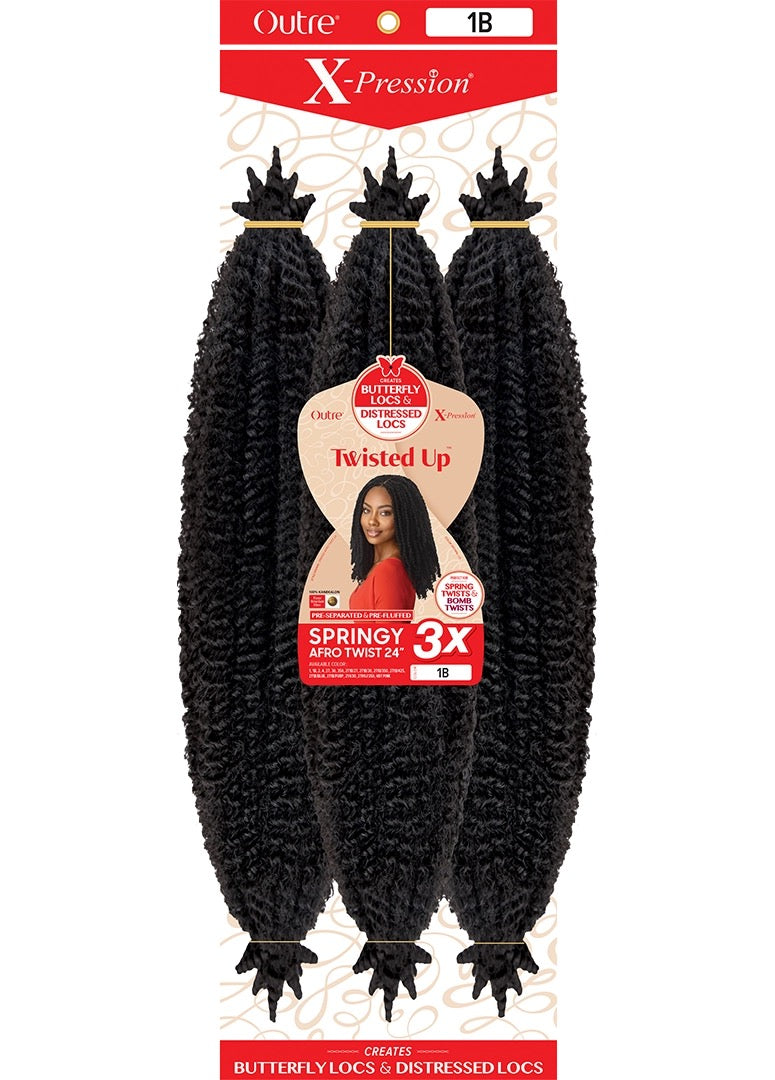 Outre Xpression Springy Afro Twist 3X 24"
