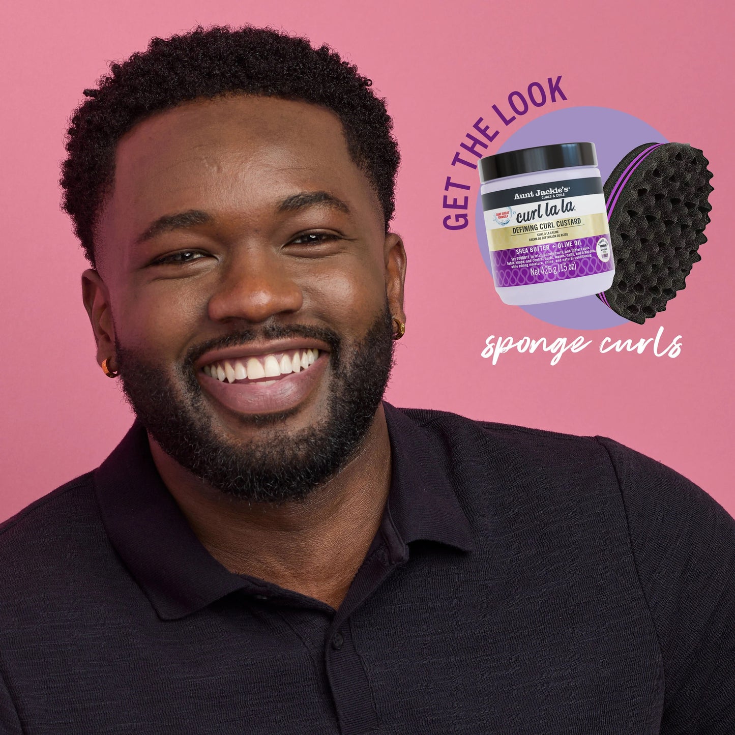 Aunt Jackie's Curl La La Defining Curl Custard 15oz