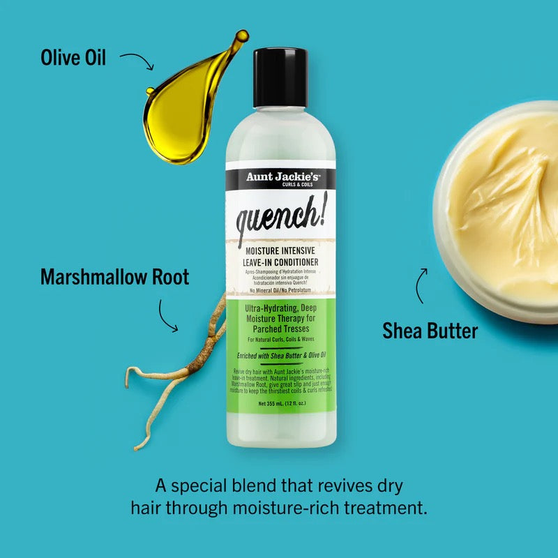 Aunt Jackie's Quench Leave-In Conditioner 12oz