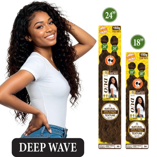 Duo 2PC Weave Bundle Deep Wave 24"