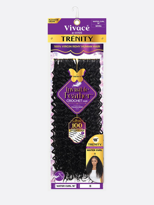 Vivace Trenity Invisible Feather Crochet Water Curl 18"