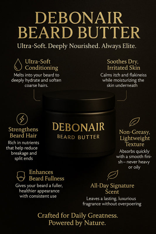 Debonair Beard Butter - Shave and a Haircut Fragrance 4 oz