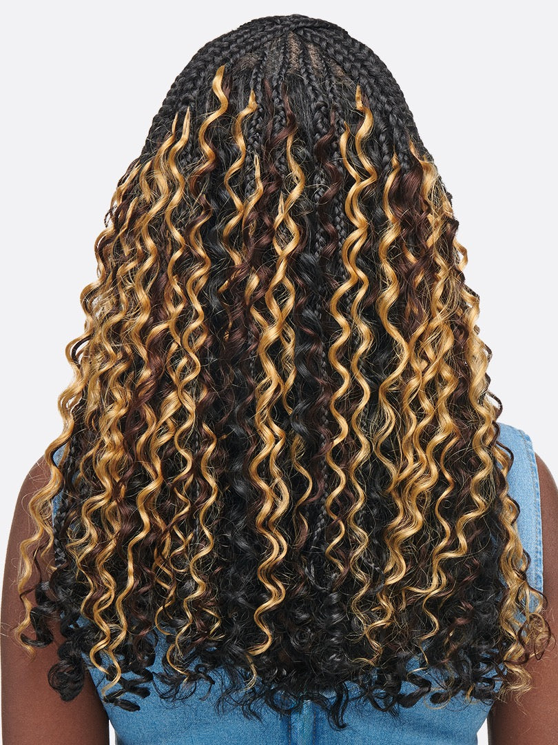 Vivace Trenity Invisible Feather Crochet Deep Wave 18"