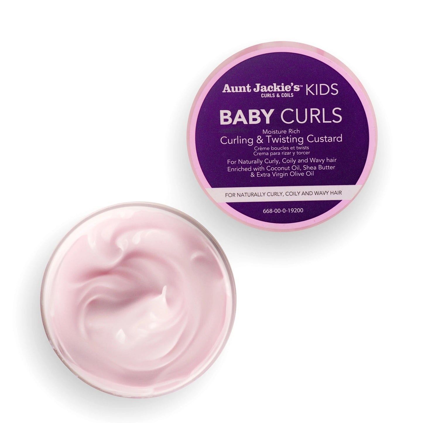Aunt Jackie's Baby Curls Moisture Rich Curling & Twisting Custard 15oz