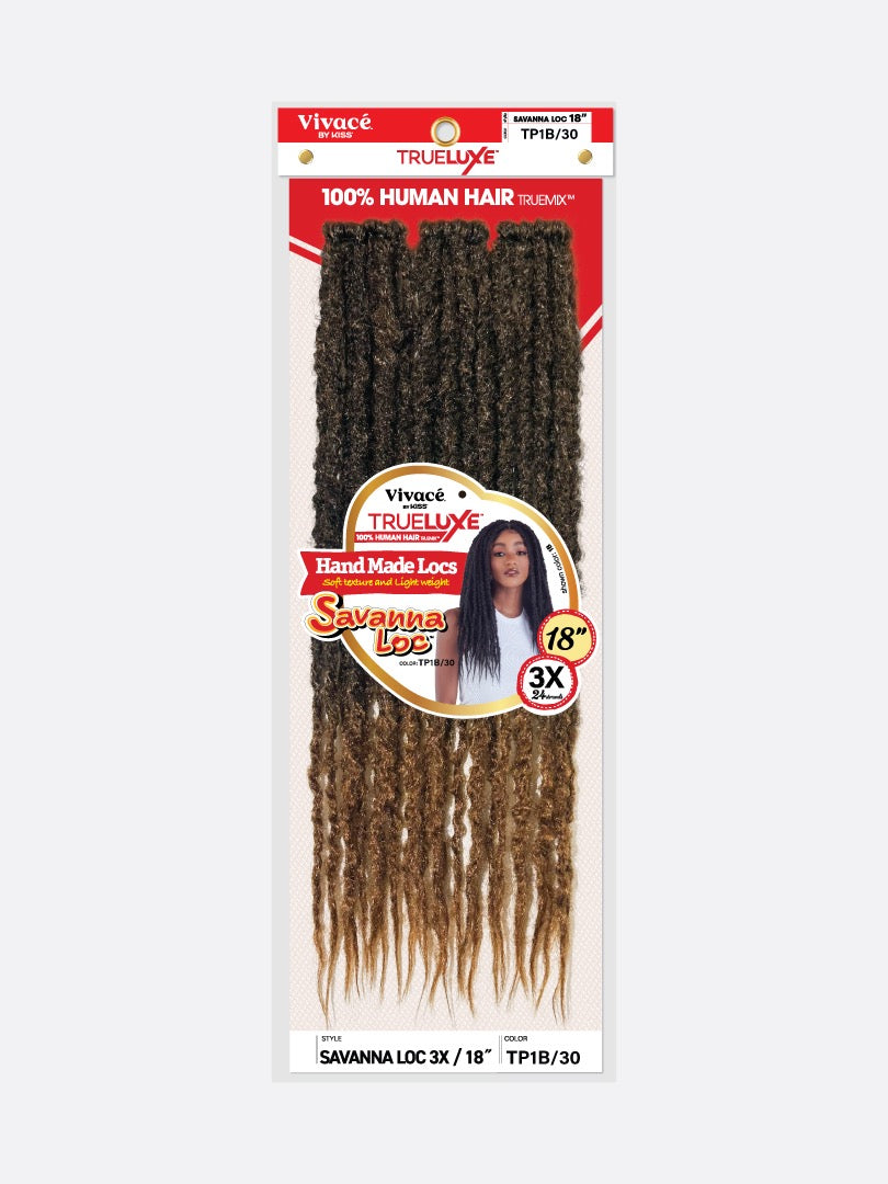Vivace TRUELUXE Handmade Savanna Loc 3X 18"