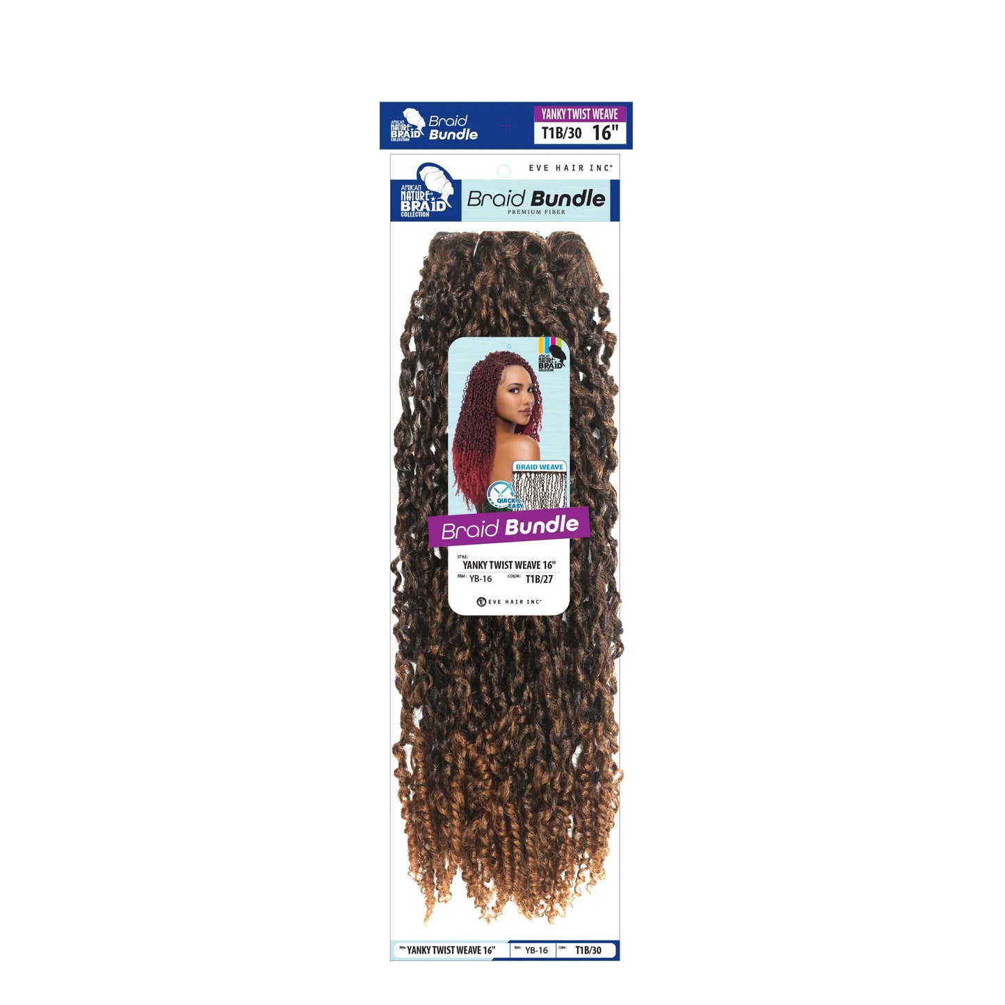 EVE Yanky Twist Weave Bundle 16”