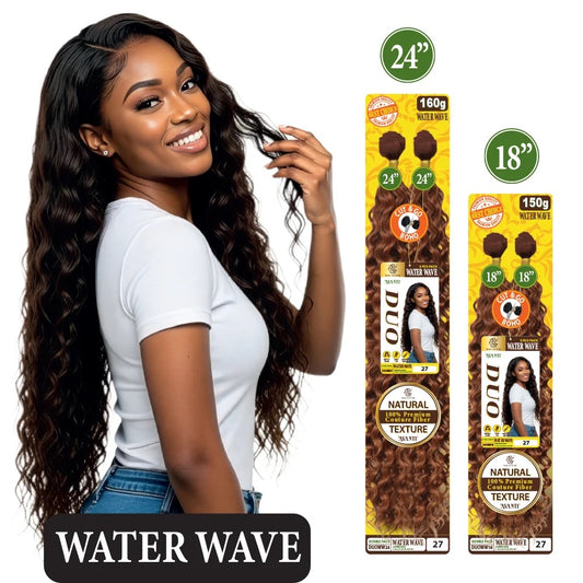 Duo 2PC Weave Bundle Water Wave 24"