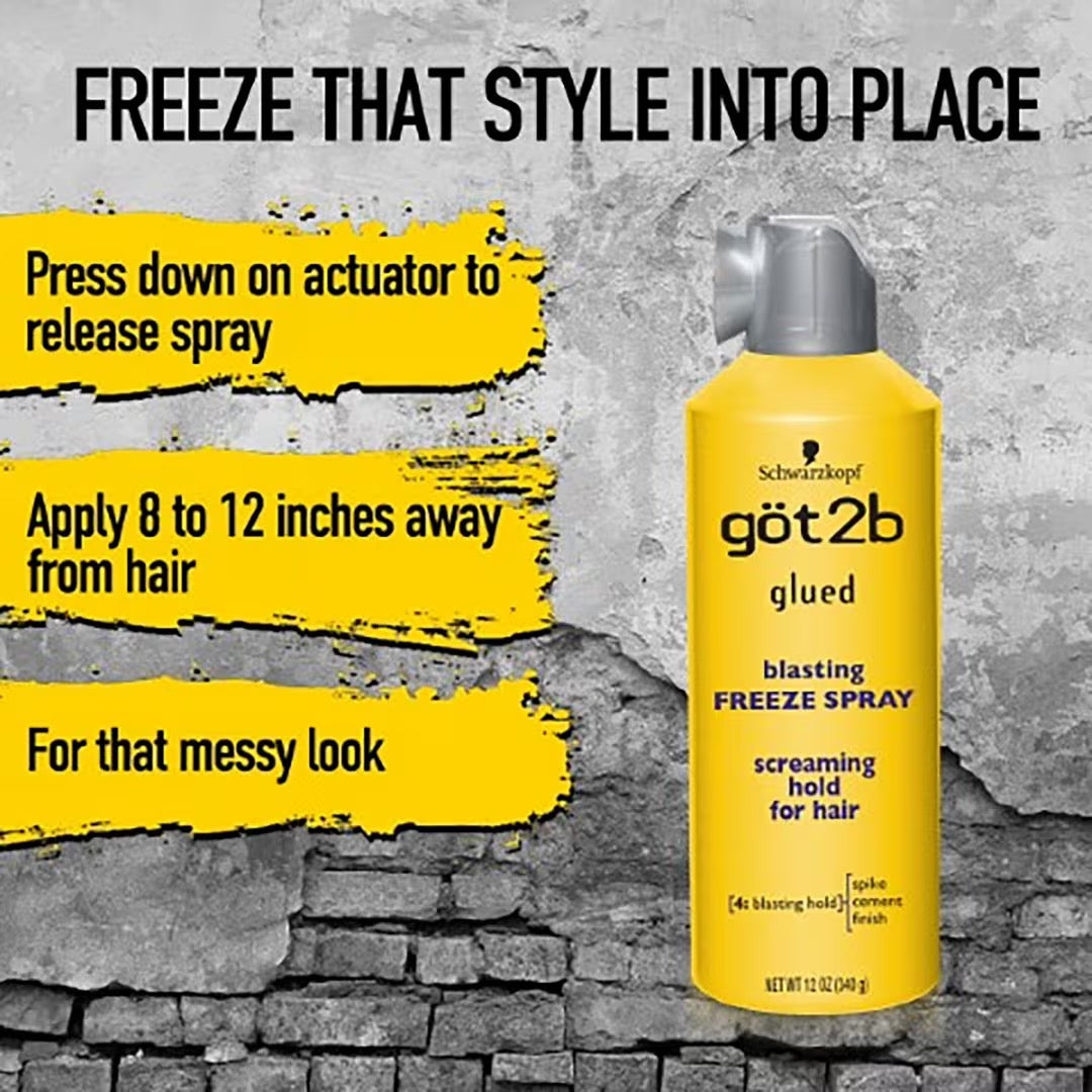 Got 2 B Glued Freeze Spray  2 oz