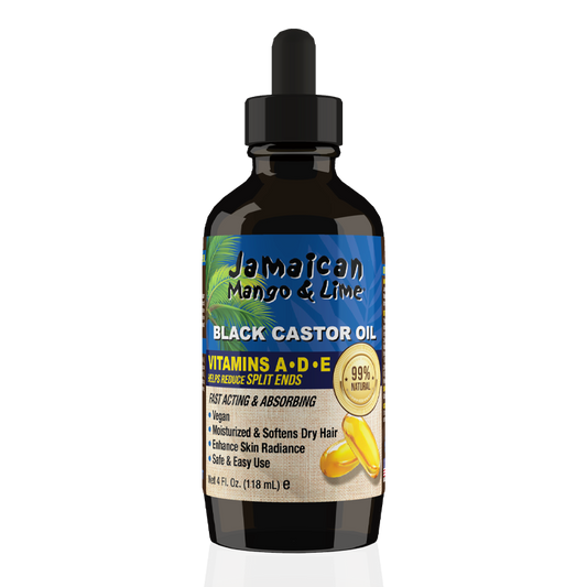 Jamaican Mango Lime Jamaican Black Castor Oil Vitamins A D E 4 oz