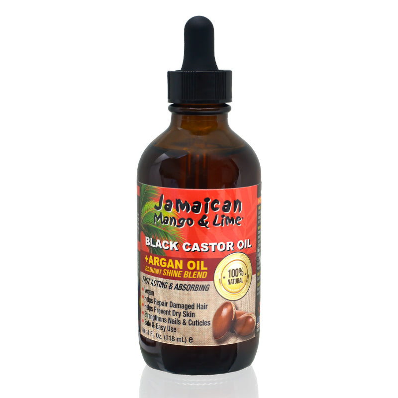 Jamaican Mango Lime Jamaican Black Castor Oil Argan 4 oz