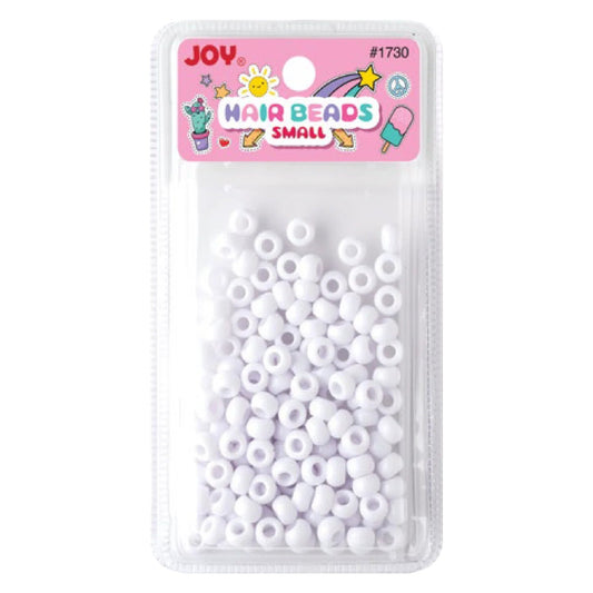 Joy Hair Beads Small Package 01730 White