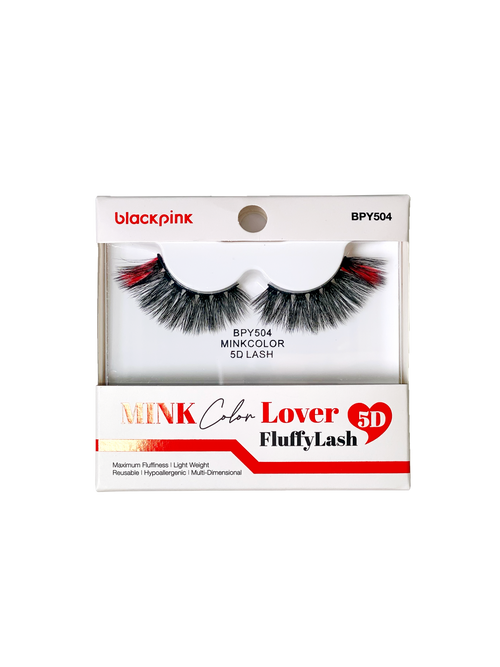 BP 5D Mink Color Lover Lash Red